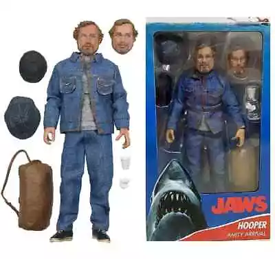 Buy Neca Jaws Matt Hooper (amity Arrival) 8 Inch Clothed Action Figure • 49.95£
