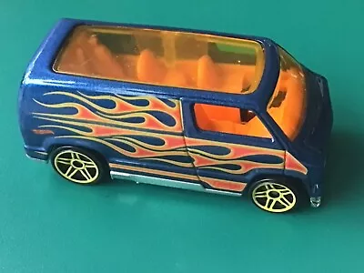 Buy Hot Wheels Car ‘77 Custom Dodge Van Made In Malaysia 1/64 Blue • 3.49£