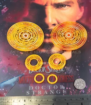 Buy Hot Toys Dr Strange Mystic Art Effect Spell Set 1/6 MMS645 Multiverse Of Madness • 28.95£