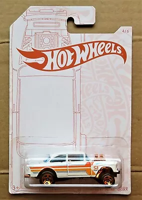 Buy Rare Hot Wheels 2019 Issue White + Gold '57 Chey Bel Air Gasser - Special Card  • 6£