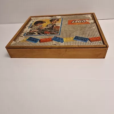 Buy Vintage LEGO System 700K Original Wooden Box Only. • 6.99£