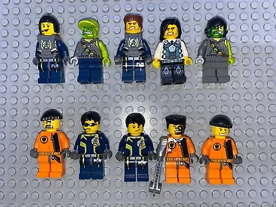 Buy 10 LEGO FIGURES AND MANSCHES LEGO AGETNS ULTRA AGENTS Bundle Collection • 1.26£