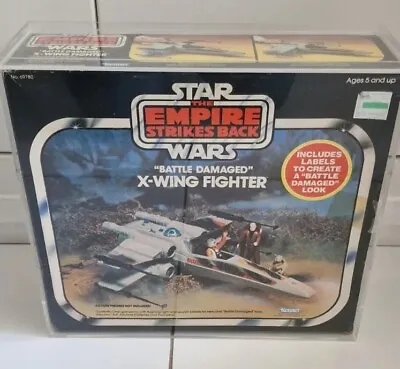 Buy Vintage Star Wars Kenner ESB X-wing Sealed 1981. Battle Damaged Stickers MISB • 2,750£