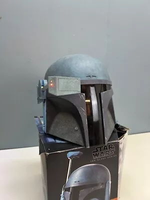 Buy Hasbro Star Wars The Black Series Mandalorian Death Watch Helmet Boxed • 55£