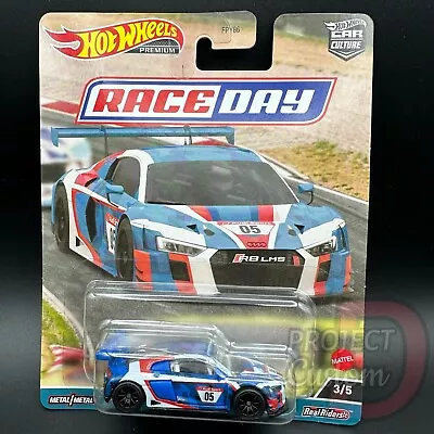 Buy Hot Wheels Audi R8 LMS Race Day Car Culture Premium 3/5 2023 A • 12.95£