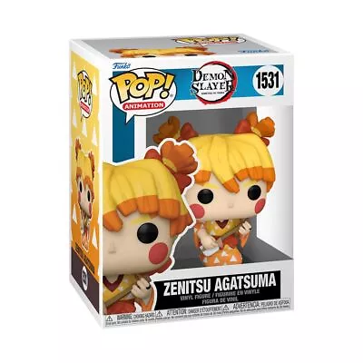 Buy Funko POP! Animation: Demon Slayer - Zenitsu Agatsuma - (Kimono) - Collectable V • 16.63£