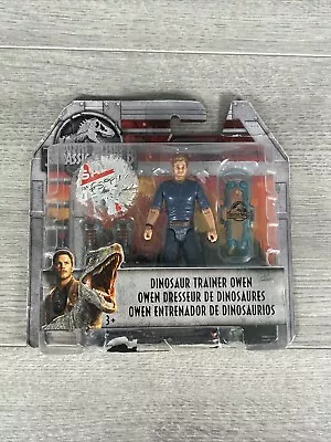 Buy Jurassic World Dinosaur Trainer Owen Figure Mattel • 9.99£