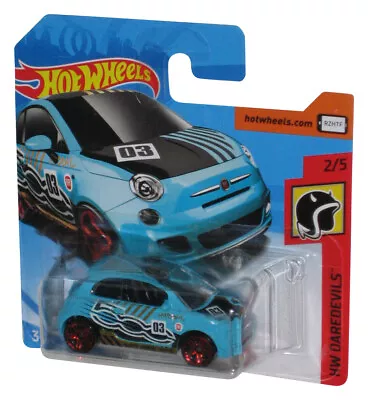 Buy Hot Wheels HW Daredevils (2017) Blue Fiat 500 Toy Car 2/5 - (Short Card) • 17.47£