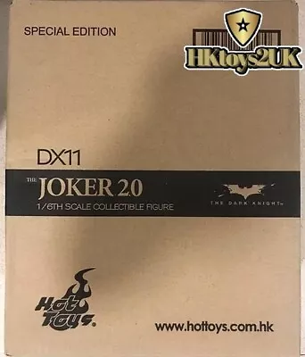 Buy Hot Toys The Dark Knight DX11 Joker 2.0 Heath Ledger 1/6 Special Edition • 638£