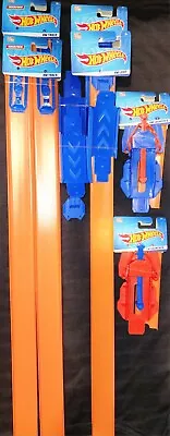 Buy SALE! HW LOTOF 6 2Loop, 2launchers,2Straight Track System/Extra Free Marvel Car. • 34.96£