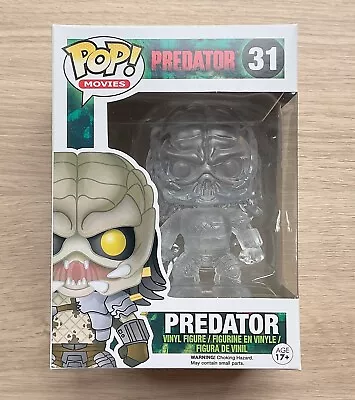 Buy Funko Pop Predator Clear #31 + Free Protector • 49.99£