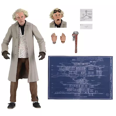 Buy BACK TO THE FUTURE 7  SCALE ACTION FIGURE ULTIMATE DOC BROWN - Minor Damaged Box • 29.74£