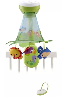 Buy Fisher-Price DFP09 Rainforest Mobile Music + White Noises **Read Description**  • 1.99£