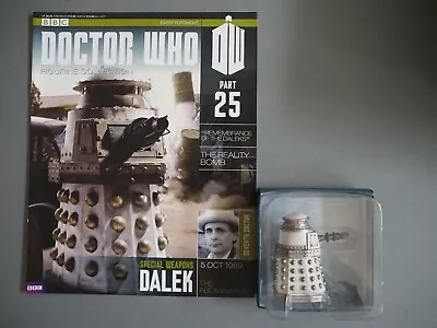 Buy EAGLEMOSS Doctor Who Collection No.25 SPECIAL WEAPONS DALEK FIGURE & MAGAZINE • 22.99£