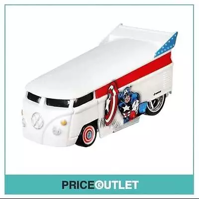 Buy Hot Wheels Marvel - Captain America Volkswagen T1 Drag Bus • 12.99£