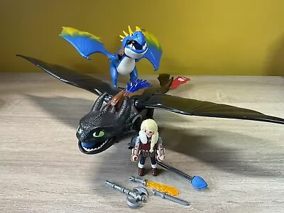 Buy Playmobil How To Train Your Dragon, Astrid 9247 & Stormfly 9246 Preowned • 45£