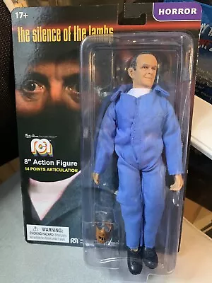 Buy Mego - Silence Of The Lambs - Hannibal Lecter 8” Action Figure Horror ( Variant) • 18.99£