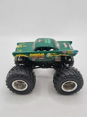 Buy Hot Wheels Monster Jam '57 Chevy Avenger Monster Green Truck Scale 1:64 Rare • 13.99£