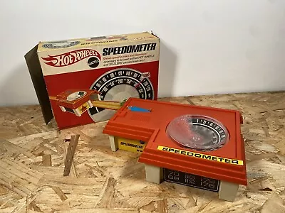 Buy Hot Wheels Sizzlers Redline Vintage Dual Lane Speedometer Boxed Very Rare 1969 • 32.75£