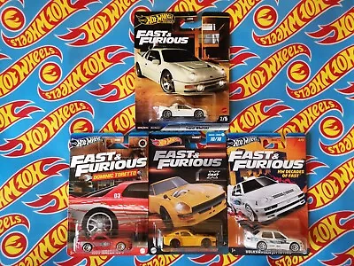 Buy Hot Wheels Fast And Furious RS200 Mazda RX7 VW Jetta Datsun Z Toretto • 29.95£