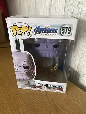 Buy Funko Pop! Movies: Avengers: Endgame - Thanos In The Garden Vinyl Figure • 10£