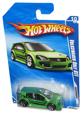 Buy Hot Wheels Nightburnerz '10 Volkswagen Golf GTI Green Toy Car 098/240 • 29.15£