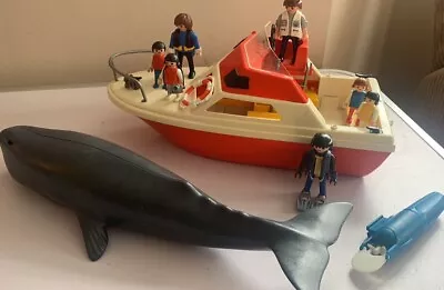 Buy Playmobil Whale Watching Boat Bundle • 10£