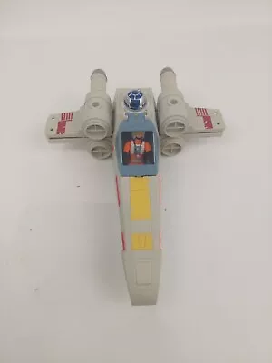 Buy Star Wars X Wing With Pilot Figure Hasbro 8  Incomplete Spaceship Used 2020 • 10£