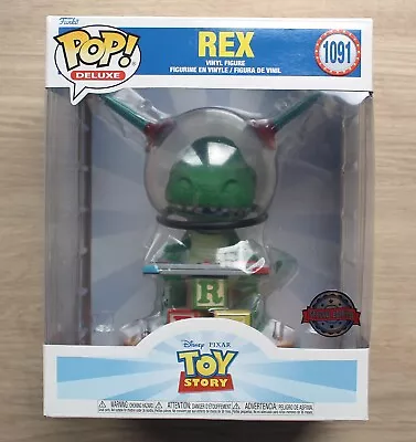 Buy Funko Pop Disney Toy Story Rex With Controller 6  + Free Protector • 39.99£