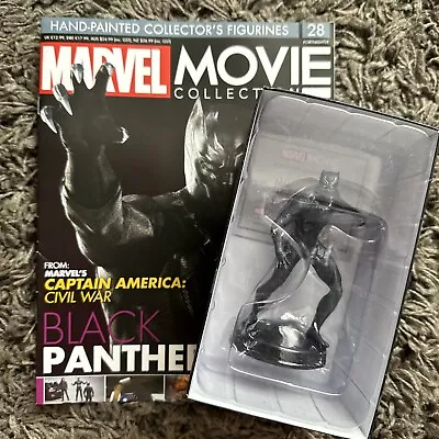 Buy Marvel Movie Collection Issue 28 Black Panther Eaglemoss Figurine Figure & Mag • 4.50£