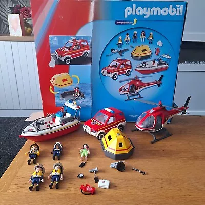 Buy Playmobil 9319 City Action Fire Rescue Playset Not Complete With Box • 15£