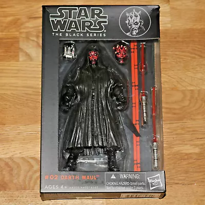 Buy Star Wars - The Black Series - Darth Maul 6  Action Figure - SEALED • 18£