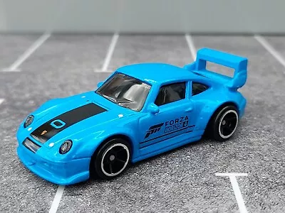 Buy Hot Wheels Porsche 993 GT2 Blue New Loose 1/64 911 Forza Horizon 4 2018 • 7.49£