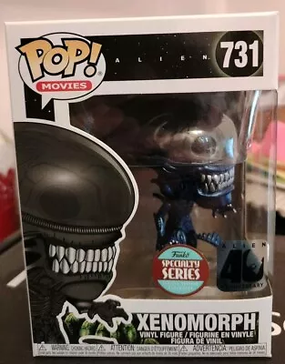 Buy Alien 40th Anniversary Xenomorph Pop Vinyl Figure 731 Blue Metallic Exclusive • 34.31£