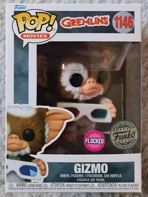 Buy Funko POP! Movies: Gremlins - Gizmo Vinyl Figure (1146) FLOCKED NEW • 18.95£