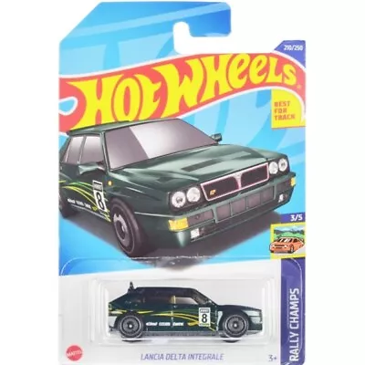 Buy Hot Wheels Hw Rally Champs Series Lancia Delta Integrale Green 210/250 • 9.99£