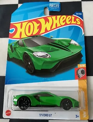 Buy 2021 Hot Wheels USA Wallgreens Exclusive 17 Ford GT HW Turbo 157/250 #9/10 • 7.95£