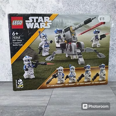 Buy LEGO Star Wars: 501st Clone Troopers Battle Pack (75345) • 12.99£