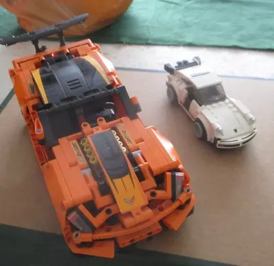 Buy 42093 LEGO Speed Champions - Chevrolet Corvette ZR1 & A Small Porsche • 25£