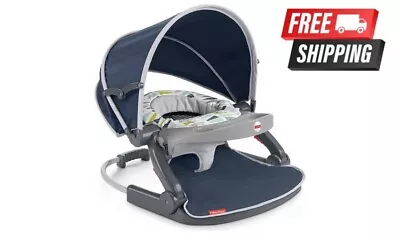 Buy The Fisher-Price On The Go Sit Me Up Floor Feeding Seat- Dining And Play Chair • 59.99£