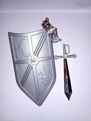 Buy Barbie Ken Doll Sleeping Beauty Prince 1998 Crown Shield Sword  • 2.99£