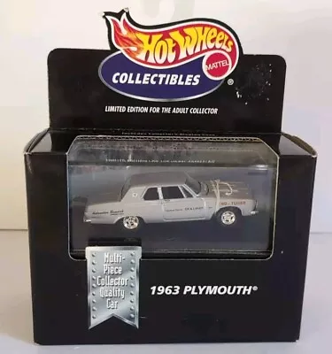 Buy Hot Wheels Collectibles. 1963 Plymouth. Limited Edition • 4.95£