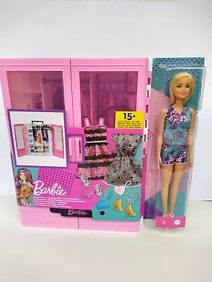 Buy Barbie Wardrobe Doll Accessories Clothing Hangers Mattel GBK12 New Original Packaging • 32.36£