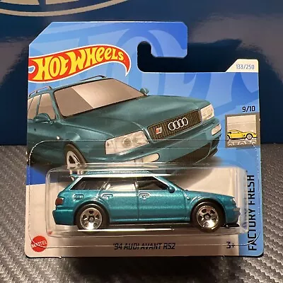 Buy Hot Wheels 94 Audi Avant RS2 Factory Fresh 2024 Mint Short Card • 2.99£