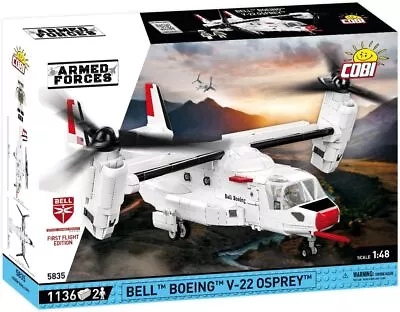 Buy COBI, BELL BOEING V-22 Osprey Military Aircraft - 1136 Pieces, 1/48, COB5835 • 100.42£