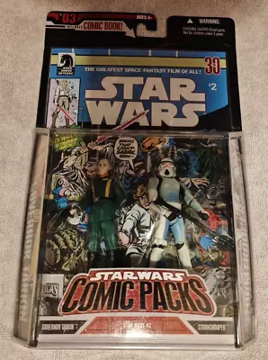 Buy Star Wars Comic Packs Governor Tarkin + Stormtrooper Action Figure 2 Pack #2 New • 39.99£