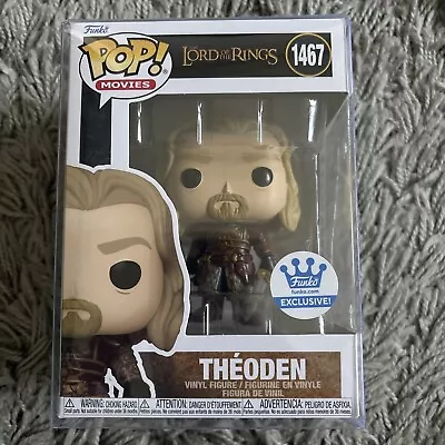 Buy Funko Pop Theoden 1467 The Lord Of The Rings Exclusive Vinyl Figure + Protector  • 39.99£