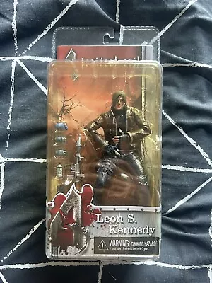 Buy Neca Resident Evil 4 Series 1 Leon Kennedy Action Figure - Rare With Jacket • 80£