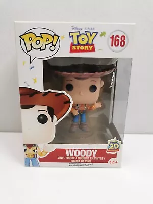 Buy Toy Story - Woody (168) Disney Pixar - Funko  Pop/Vinyl Figure -20th Anniversary • 14.99£
