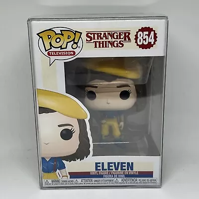 Buy Stranger Things – Eleven Mall Outfit Funko Pop 854 Inc Pop Protector • 27.99£
